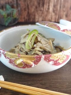 牛肉ときのこの炒め煮 麺つゆで簡単味付け-レシピのメイン写真