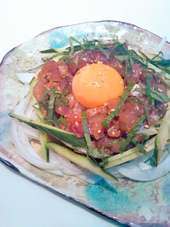 簡単!お刺身ユッケ♡おうち居酒屋-レシピのメイン写真