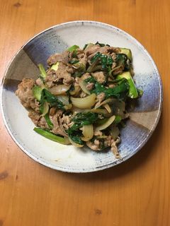 豚のしょうがオイスターソース炒め-レシピのメイン写真
