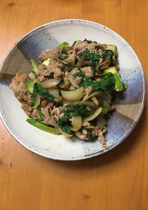 豚のしょうがオイスターソース炒め-レシピのメイン写真