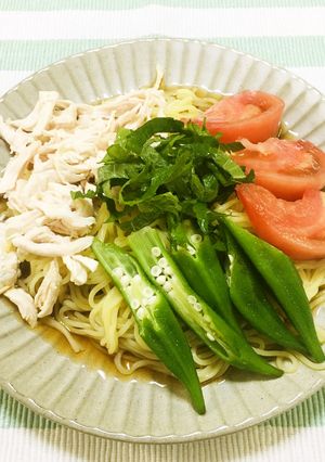 野菜たっぷり冷やし中華-レシピのメイン写真
