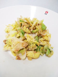 簡単に♪キャベツのにんにく味噌和え-レシピのメイン写真