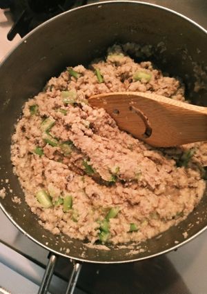 鯖缶と生姜のしっとりおから-レシピのメイン写真