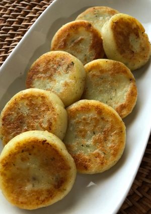 クリームチーズ入りいももち-レシピのメイン写真