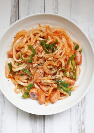★専用★チャイルドシート、りんぐうどん、ナポリタン 時短キッチン】レシピを5メニュー追加しました おこめのたべりんぐ
