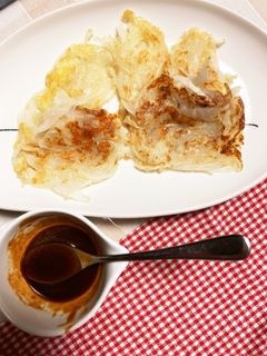 新玉葱でチーズチヂミ-レシピのメイン写真