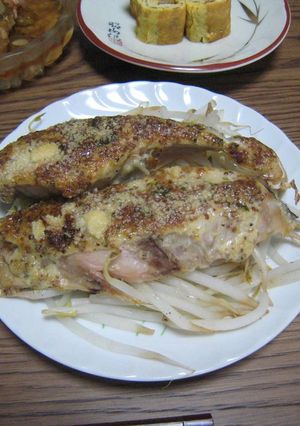 鮭のマスタードマヨ焼き-レシピのメイン写真