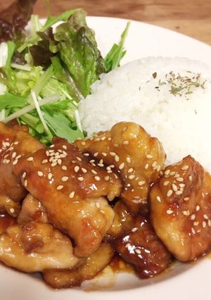 鶏の照り焼きプレート［ kana ］-レシピのメイン写真