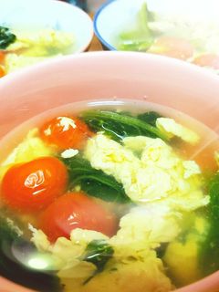 ふわふわ卵のナンプラースープ-レシピのメイン写真