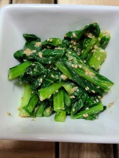 簡単★江戸菜の胡麻和え-レシピのメイン写真