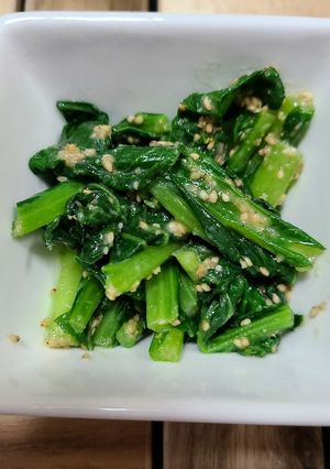簡単★江戸菜の胡麻和え-レシピのメイン写真