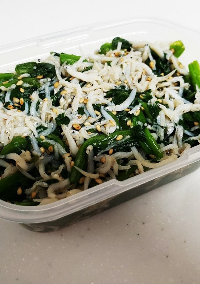 しらすとほうれん草の胡麻和え-レシピのメイン写真