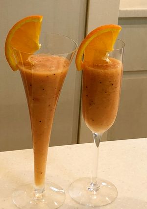 フルーツスムージー♡カフェ気分♡-レシピのメイン写真