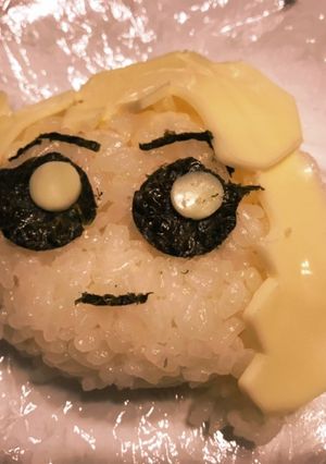 06キャラ弁? エルサ-レシピのメイン写真