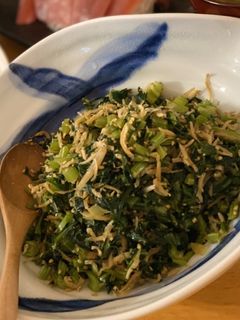 かぶの葉とじゃこの炒め物-レシピのメイン写真