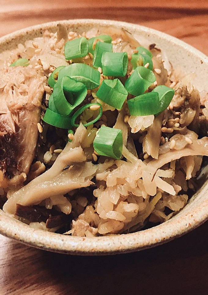 ＊サバ缶とまいたけの炊き込みご飯＊-レシピのメイン写真