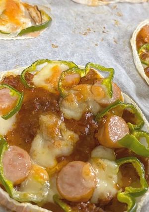 市販パスタソースで!簡単絶品無限大根ピザ-レシピのメイン写真