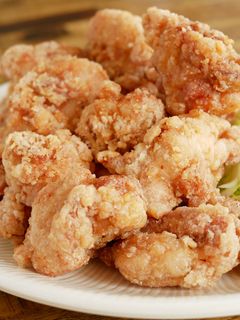 鶏もも肉のジュ~シ~マヨから揚げ-レシピのメイン写真