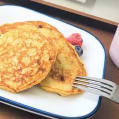 簡単＊オートミールパンケーキ-レシピのメイン写真