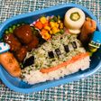 デコフリいらず!簡単はやぶさ*お弁当