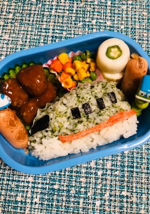 デコフリいらず!簡単はやぶさ*お弁当-レシピのメイン写真