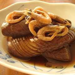 รูปของ 干し海老となすの煮物