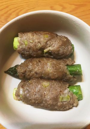 アスパラのつくね巻き-レシピのメイン写真