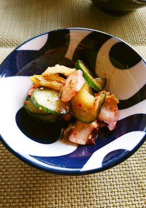 タコキムチ酢和え-レシピのメイン写真