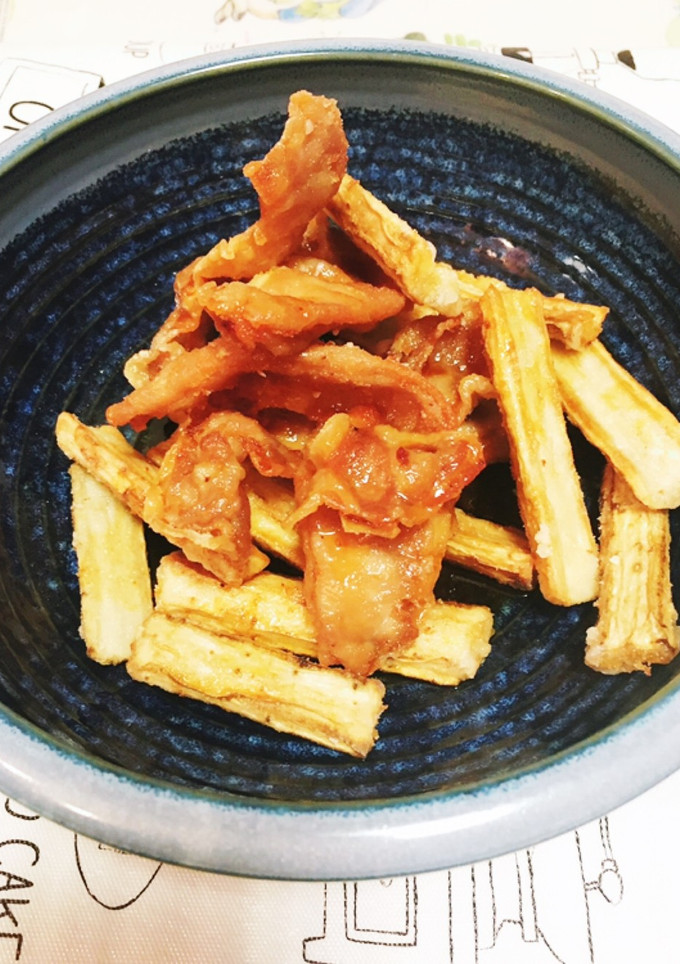 ごぼうと豚肉の甘辛♪-レシピのメイン写真