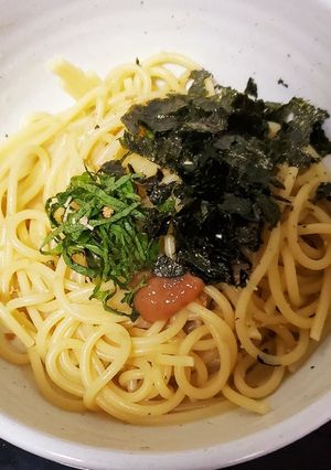 ｢煮込む｣梅昆布茶のパスタ★コツあり-レシピのメイン写真