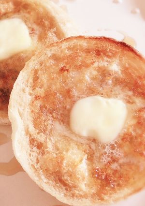 ★簡単朝食♡メープルバターでマフィン★-レシピのメイン写真