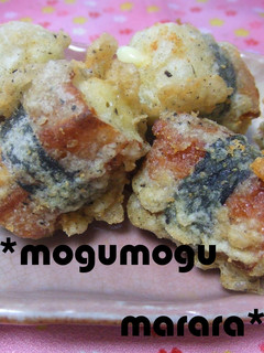 チーズ㏌♡ちくわ磯天-レシピのメイン写真