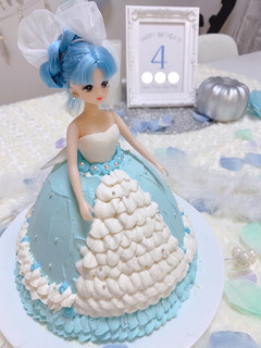 意外に簡単?!ドールケーキ(リカちゃん)-レシピのメイン写真