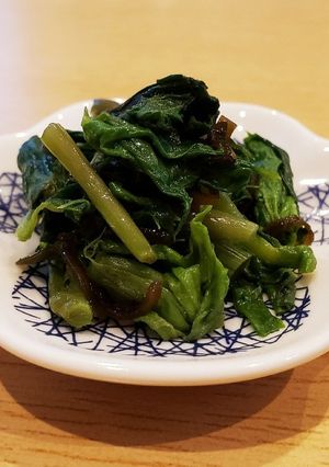 山菜の塩昆布あえ-レシピのメイン写真