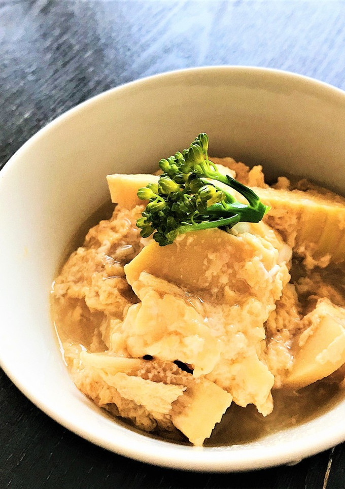 やさしい味です☆たけのこの卵とじ-レシピのメイン写真