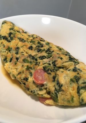 おからオムレツ(幼児食)-レシピのメイン写真