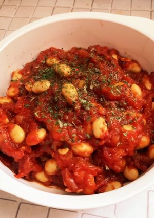 下準備不要☆トマトビーンズ煮込み-レシピのメイン写真