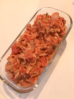 サバ缶と切り干し大根のトマト煮-レシピのメイン写真