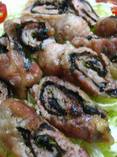 ♪大葉と海苔の豚肉巻き♪-レシピのメイン写真