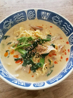 ランチにアレンジラーメン! 担々麺風-レシピのメイン写真