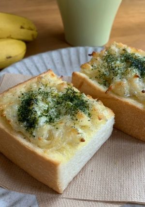 しらすとチーズの厚切りマヨトースト-レシピのメイン写真