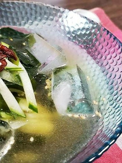 오이냉국(きゅうりの冷水スープ)-レシピのメイン写真