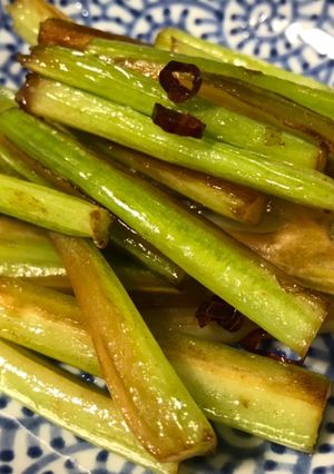 セロリのきんぴら-レシピのメイン写真