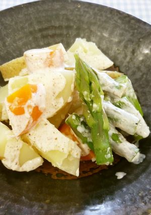 温野菜のヨーグルトドレッシング-レシピのメイン写真