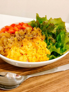 インスタ映え☻カフェ風3色丼-レシピのメイン写真