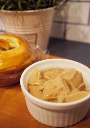 ぷるんっ♪カフェラテプリン風寒天ゼリー-レシピのメイン写真