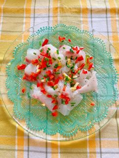 白身魚のカルパッチョ-レシピのメイン写真