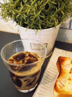 とろん♪ゼラチン風な寒天コーヒーゼリー-レシピのメイン写真