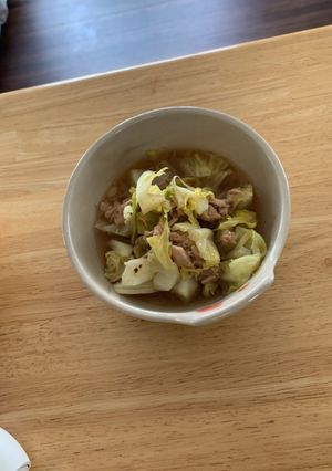キャベツのツナ蒸し煮-レシピのメイン写真