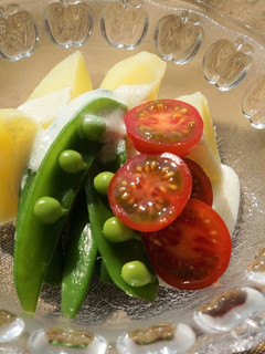 温野菜サラダ2種のヨーグルトドレッシング-レシピのメイン写真